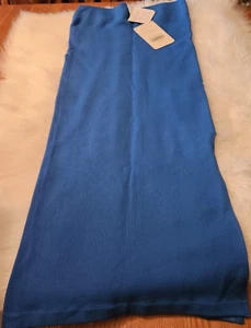 Neu mit Etikett Fabletics Damenrock hoch tailliert gerippt nahtlos blau Medium/8 78 - Bild 1 von 9