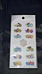 JAPAN LIMITED Disney 100th Anniversary Seal Sticker 9 piece set by Daiso NEW !! - Picture 1 of 18
