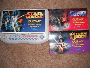 Vintage 1997 Tiger Electronics Star Wars Trilogy IV-V-VI Quiz Whiz Quizspiel - Bild 1 von 3
