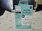 Philips Avent Microwave Steam Sterizer Bags, Sterize On-The-Go, 5 Bags, (NEW)