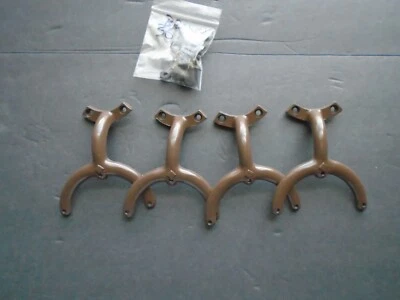 HUNTER 36"" VINTAGE ORIGINAL VENTILADOR DE TECHO BRAZOS DE REPUESTO MARRÓN CASTAÑO Foto 1 de 4