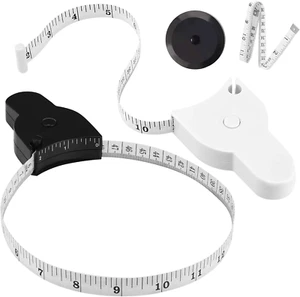 Automatic Telescopic Tape Measure(60In/150Cm), Measuring Tape for Body,Self-Tigh - Picture 1 of 7