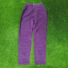Vintage LEE High-Waisted Mom Corduroy Pants Womens 1/2 25x32 Purple Loose-Style