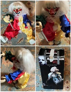 Muñeca Payaso de Halloween Joven Michael Myers con Cuchillo Spencers 24" VER VIDEO - Imagen 1 de 13
