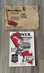 1929 Brower Mfg. (Quincy , IL ) Catalog with Original Mailing Envelope ! - Picture 1 of 2