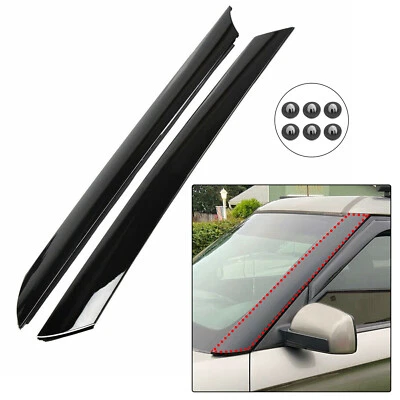 Windshield Pillar Trim For 10-13 KIA Soul Exterior Molding Garnish Right & Left Foto 1 de 4