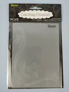 Darice Embossing Essentials Ordner 1218-107 Schmetterlinge in Ecke Scrapbooking - Bild 1 von 8