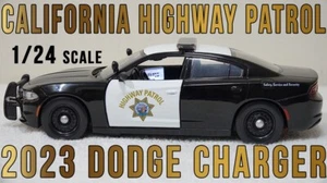 1/24 California Highway Patrol 2023 Dodge Charger Lights Siren SEE DESCRIPTION! - Picture 1 of 5