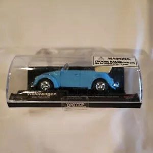 New Ray 1951 Volkswagen Blue Convertible 48489 1/43 New in sealed case - Picture 1 of 4