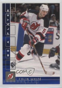 2001-02 ITG Be A Player Memorabilia Sapphire /100 Colin White #226