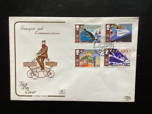 GB 1988 Transport FDC, Cotswold brand, Glasgow special FDI pmk(GB2308) - Imagen 1 de 2