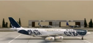 1:400 Gemini Jets Gulf Air Airbus A340-312 A4O-LD Ultra Rare Limited Edition. - Picture 1 of 7