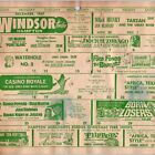 1967 Hampton, IA Windsor Theatre Movie Showings Calendar Paper Casino Royale 2T