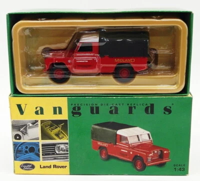 Vanguards 1/43 Scale VA07600 - Land Rover Series II - Midland Red - Image 1 of 2