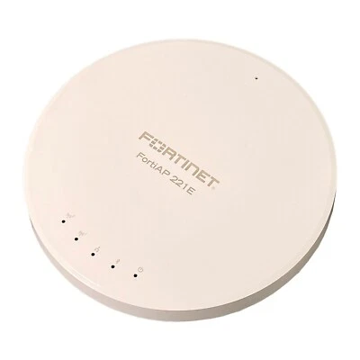 Fortinet WiFi Wireless AC Access Point Model FortiAP FAP-221E-A EEE 802.11ac PoE - Image 1 of 3