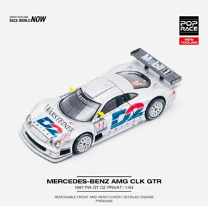Pop Race Mercedes Benz AMG CLK GTR 1997 FIA GT D2 1/64 PR640095 - Picture 1 of 3