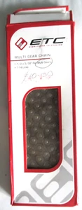 ETC Bicycle Chain 1/2'' x 3/32'' 114 Links Multi Gear New - Picture 1 of 2