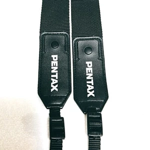 [FAST NEUWERTIG+] Pentax Schulter Nackengurt schwarz/silber @ CS SAKuRA aus JAPAN #3 - Bild 1 von 10