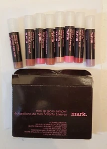 Avon Mark Mini Lipgloss Sampler 8er Set Glow Baby & Luxe Shades 0,25 g ea Tuben - Bild 1 von 3