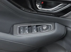 For Subaru Outback 20-24 Car decal Carbon Fiber Window Lift Switch Panel Cover - Bild 1 von 2