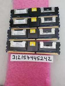 8GB KIT 4X 2GB DDR2 PC2 PC2-5300F PC25300F 5300F DDR2-667MHZ 667 240PIN FB 2RX4 - Picture 1 of 1
