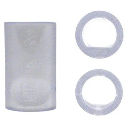 Vise Grip Power Lift/Semi Bowling Finger Inserts | Clear | 10 Pack + Glue