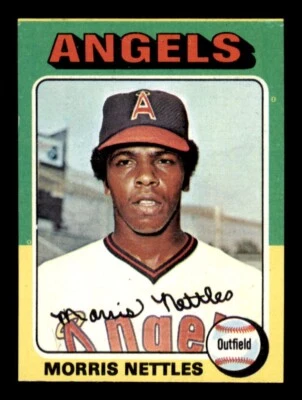1975 Topps Mini Baseball #632 Morris Nettles NM *d3 - Image 1 of 2