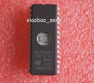2 pezzi M27128AFI M27128AF1 IC CDIP28 EPROM ST - Foto 1 di 1
