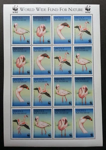 *FREE SHIP Angola WWF Birds 1999 Fauna Wildlife (sheetlet) MNH - Picture 1 of 5