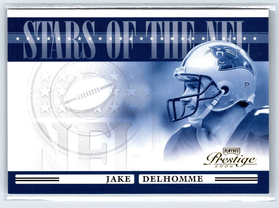 2006 Playoff Prestige Stars of the NFL #NFL-31 Jake Delhomme - Image 1 of 2
