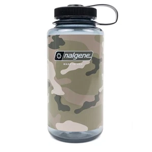 Nalgene Trinkflasche Weithals Flasche Sustain 1L Camo Print - Bild 1 von 1