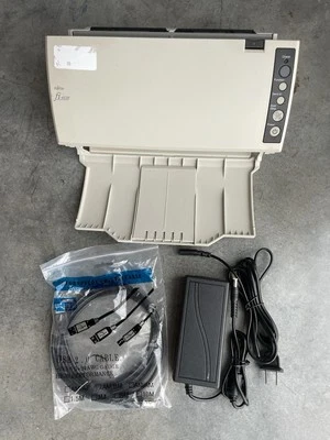 Fujitsu Fi-6110 Color Duplex Document Scanner w A/C - Image 1 of 4