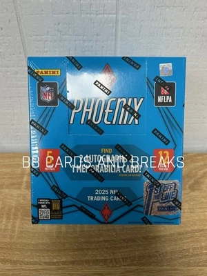 NEW IN HAND SEALED 2025 NFL Panini Phoenix FOTL 1ST OFF THE LINE Hobby Box