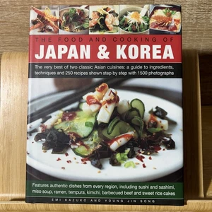 Libro de cocina Food and Cooking of Japan & Korea HCDJ Emi Kazuko Young Jin Song (S4.4) - Imagen 1 de 15