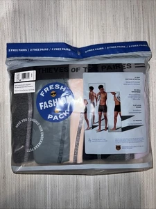 6er Pack Herren Boxershorts Unterwäsche Paar Diebe Baumwolle Stretch Gr. S Multi - Bild 1 von 4