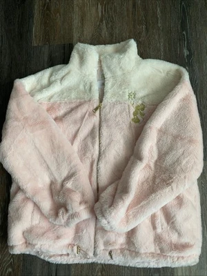 Loja Disney? Jaqueta Minnie Mouse Feminina de Lã Manga Longa com Zíper Completo Tamanho Grande - Imagem 1 de 4