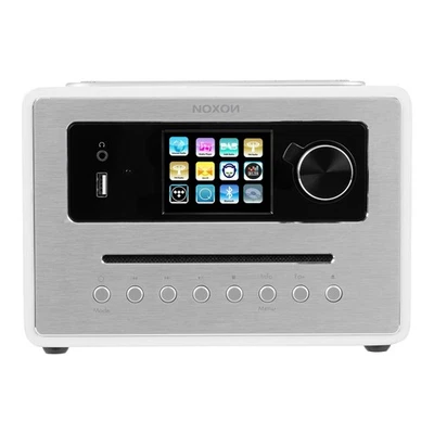 Noxon iRadio 500 CD Weiss - 360° Soundsystem DAB+ / UKW / Internetradio, BT - Bild 1 von 4