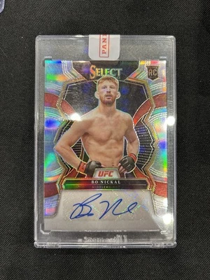 2023 Select Bo Nickal Silver Rookie Auto - Image 1 of 2