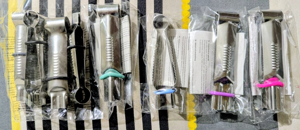 Cake Decorating x9 Fondant Crimpers, Brand New  - Image 1 of 1