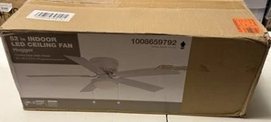 Private Brand Unbranded Home MATTE White Low Profile Ceiling Fan Bulbs Included - Picture 1 of 2