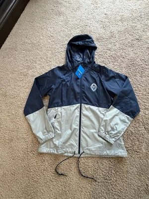 Chaqueta cortavientos Vancouver Whitecaps - Columbia - MLS - talla mediana para hombre $70 nueva Foto 1 de 4