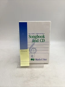 Skip Count & Addition Facts Songbook And CD Disc Math U See - Picture 1 of 5