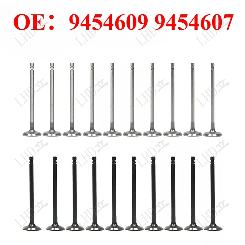 20x Válvulas de leva 9454609 9454607 para Volvo S60 V60 XC60 2,5 L5 B5254T- Foto 1 de 4