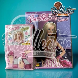 BARBIE Estilo Moda - Álbum Panini + 1 caja sellada con 100 paquetes de pegatinas - Imagen 1 de 2