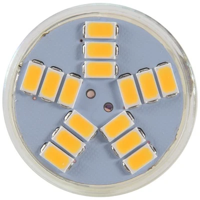 3W MR11 GU4 250LM LED Bulb Lamp 15 5630SMD Warm White Light M4K45591 - Image 1 of 4
