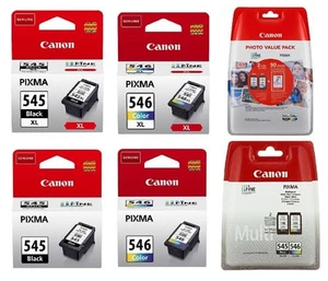 Original Canon PG-545 CL-546 PG545XL CL546XL Druckerpatronen - Bild 1 von 12