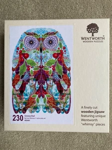 Wentworth Wooden Jigsaw Puzzle 230 Pieces - Snowy OWL - 692401 - Picture 1 of 3