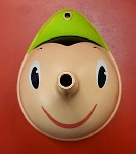 Sombrero verde Pinocho caprichoso Alessi embudo Italia raro vintage 1998  - Imagen 1 de 3