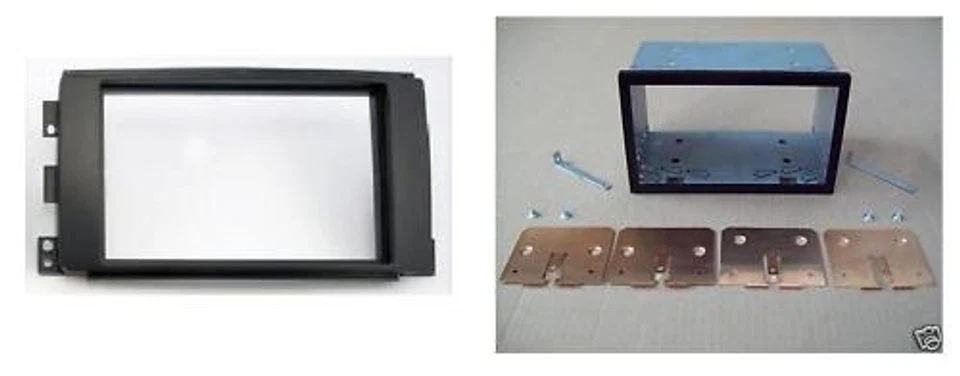 Mascherina Kit autoradio monitor Doppio 2 Din SMART Fortwo 2007 al 2011 For Two - Immagine 1 di 1