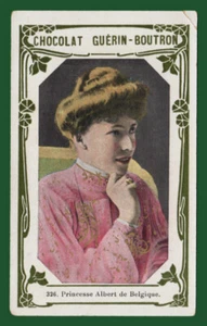 #36327 Sobre 1912. Cromo Chocolat Guerin Boutron, Princesa Alberto de Bélgica  - Imagen 1 de 2